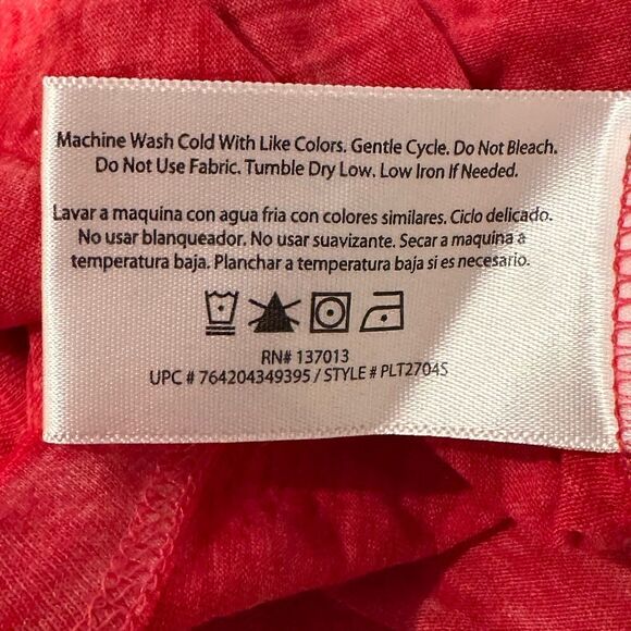 Peace & Pearls Burnout T-shirt Good Vibes - Picture 6 of 7